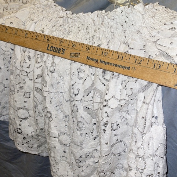 Bundle sale White lace Zara crop top size small - Picture 9 of 12